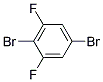 1,4-Dibromo-3,5-difluorobenzene Struktur