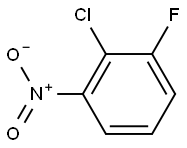 2,3-Chloro-4-fluoronitrobenzene Struktur