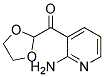 (2-AMINO-PYRIDIN-3-YL)-[1,3]DIOXOLAN-2-YL-METHANONE Struktur