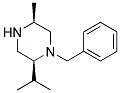 1-BENZYL-2(S)-ISOPROPYL-5(S)METHYL-PIPERAZINE Struktur