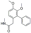 2-(5,6-DIMETHOXY-BIPHENYL-2-YL)-N-METHYL-ACETAMIDE Struktur