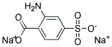 2-Aminobenzoic Acid-4-sulfonic Acid Sodium Struktur