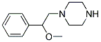 1-(2-Methoxy-2-Phenylethyl)-Piperazine Struktur