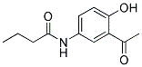 2-Acetyl-4-N-Butyrylaminophenol Struktur