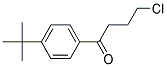 1-(4-Tert-Butylphenyl)-4-Chloro-1-Butanone Struktur