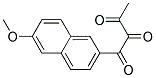 1-(6-Methoxy-2-Naphhthyl)-Buton-1,3-Dione Struktur