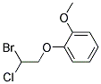 2-(2-Methoxyphenoxy)-Ethylchloride/Bromide Struktur