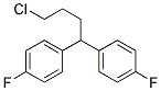 1-Chloro-4,4-Di(4-Fluorophenyl)Butane Struktur