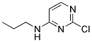 2-chloro-N-propylpyrimidin-4-amine Struktur