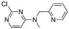 2-chloro-N-methyl-N-(pyridin-2-ylmethyl)pyrimidin-4-amine Struktur