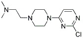 2-[4-(2-chloropyrimidin-4-yl)piperazin-1-yl]-N,N-dimethylethanamine Struktur