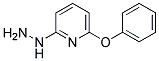 2-hydrazino-6-phenoxypyridine Struktur