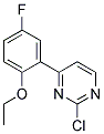 2-Chloro-4-(2-ethoxy-5-fluoro-phenyl)-pyrimidine Struktur