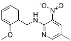 (2-Methoxy-benzyl)-(5-methyl-3-nitro-pyridin-2-yl)-amine Struktur