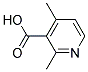 2,4-Dimethylpyridine-3-Carboxylic Acid Struktur