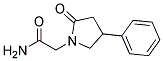 2-(4-phenyl-2-oxopyrrolidin-1-yl)acetamide Struktur