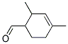 2,4-Dimethyl-cyclohex-3-en-1-yl carboxyaldehyde Struktur