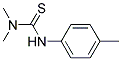 1,1-DIMETHYL-3-(P-TOLYL)THIOUREA Struktur