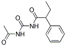 1-ACETYL-3-(2-PHENYLBUTYRYL)UREA Struktur