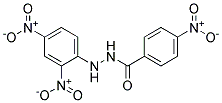 2'-(2,4-DINITROPHENYL)-P-NITROBENZOHYDRAZIDE Struktur