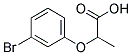 2-(M-BROMOPHENOXY)PROPIONICACID Struktur