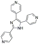 2,4,5-TRI(4-PYRIDYL)IMIDAZOLE Struktur