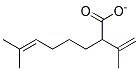 2-ISOPROPENYL-5-METHYL-4-HEXENYLACETATE Struktur