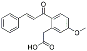 2-CINNAMOYL-5-METHOXYPHENYLACETATE Struktur