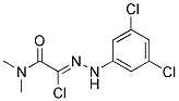 2-Chloro-2-[2-(3,5-dichlorophenyl)hydrazono]-N,N-dimethylacetamide Struktur