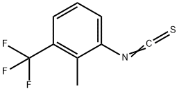 2-Methyl-3-(trifluoromethyl)phenylisothiocyanate Struktur