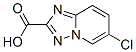 6-chloro-[1,2,4]triazolo[1,5-a]pyridine-2-carboxylic acid Struktur