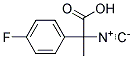 2-ISOCYANO-2-(4-FLUOROPHENYL)-PROPIONIC ACID Struktur