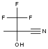 2-CYANO-1,1,1-TRIFLUOROPROPAN-2-OL Struktur