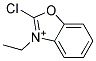 2-CHLORO-3-ETHYLBENZOXAZOLIUM- Struktur