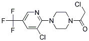 2-CHLORO-1-{4-[3-CHLORO-5-(TRIFLUOROMETHYL)PYRIDIN-2-YL]PIPERAZINO}ETHAN-1-ONE Struktur