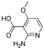 2-AMINO-4-METHOXYPYRIDINE-3-CARBOXYLIC ACID Struktur