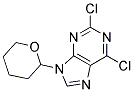 2,6-DICHLORO-9-TETRAHYDROPYRANYL PURINE Struktur