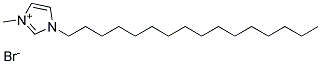 1-CETYL-3- METHYLIMIDAZOLIUM BROMIDE Struktur