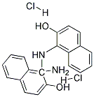 1-AMINO-2-NAPHTHOL HYDROCHLORIDE, (2-HYDROXY-1-NAPHTHYLAMINE HYDROCHLORIDE) Struktur