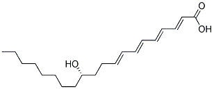 12(S)-HYDROXYEICOSATETRAENOIC ACID Struktur