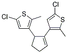 1,5-BIS(2-METHYL-5-CHLORO-3-THIENYL)CYCLOPENTENE Struktur