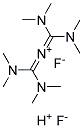 1,1,3,3-TETRAKIS(DIMETHYL-AMINO)-2-AZONIAALLENE HYDROGENDIFLUORIDE Struktur