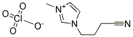 1-(3'CYANOPROPYL)-3-METHYLIMIDAZOLIUM PERCHLORATE Struktur