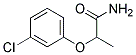 2-[3-CHLOROPHENOXY]PROPIONAMIDE SOLUTION 100UG/ML IN METHANOL 1ML Struktur