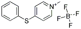 1-METHYL-4-(PHENYLTHIO)PYRIDINIUM TETRAFLUOROBORATE, TECH Struktur