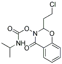 2-(2-CHLOROETHYL)-4-OXO-3,4-DIHYDRO-2H-1,3-BENZOXAZIN-3-YL N-ISOPROPYLCARBAMATE, TECH Struktur