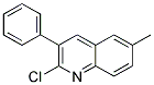 2-CHLORO-6-METHYL-3-PHENYLQUINOLINE, TECH Struktur