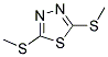 2,5-DI(METHYLTHIO)-1,3,4-THIADIAZOLE, TECH Struktur