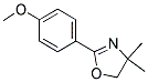 2-(4-METHOXYPHENYL)-4,4-DIMETHYL-4,5-DIHYDRO-1,3-OXAZOLE, TECH Struktur