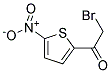 2-BROMO-1-(5-NITRO-THIOPHEN-2-YL)ETHANONE Struktur